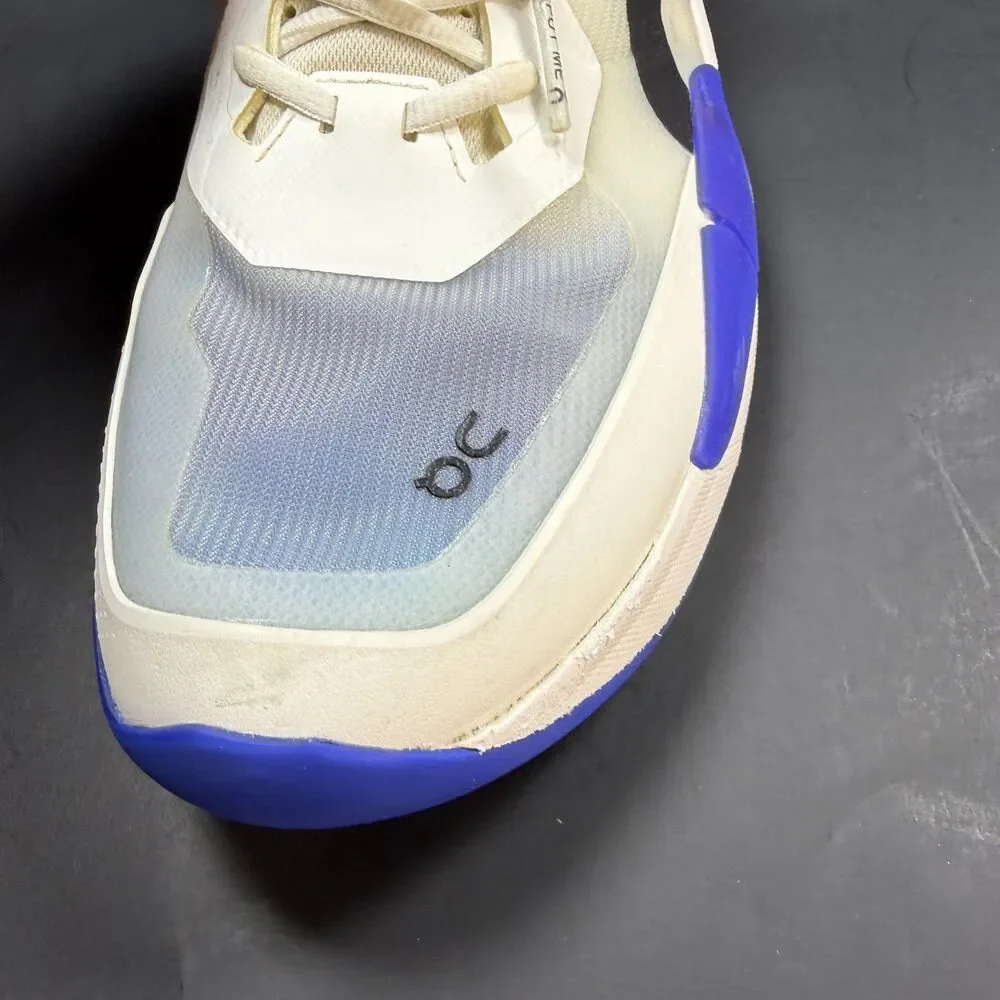 On The Roger Pro 2 Tennis Shoes Mens Size 13  White Blue On Cloud 3ME10300629